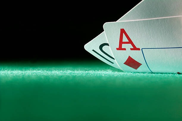 Baccarat table with live dealer and player interaction